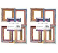 Spellbinders Beautifully Imperfect Chipboard Frames - 6 pc (Pack of 2)
