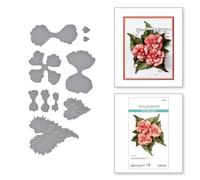 Spellbinders Begonia and Ladybugs Etched Dies from The Summer Solstice Garden Collection by Susan Tierney-Cockburn