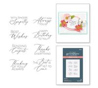 Spellbinders BetterPress Press Plate -Always You Timeless Sentiments