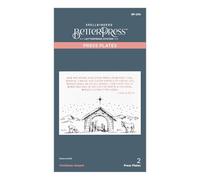 Spellbinders BP-205 Christmas Gospel Press Plates from The Home for The Holidays Collection