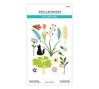 Spellbinders Builder Etched Dies from The Country Garden Collection by Annie Williams, Metal, ONE