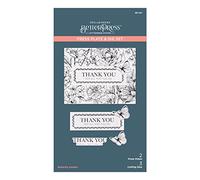 Spellbinders Butterfly Garden Betterpress Plate, Metal, ONE