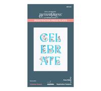 Spellbinders Celebrate Flowers Press Plate, Metal