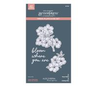 Cherry Blossoms BetterPress Plate & Die Set from The Spring in Kyoto Collection by Alex Syberia Designs