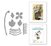 Spellbinders Chinese Meadow Rue Etched Dies from The Through The Meadow Collection by Susan Tierney-Cockburn