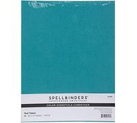 Spellbinders Color Essentials Cardstock 8.5"X11" 10/Pkg-Teal Topaz