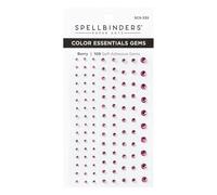 Spellbinders Color Essentials Gems 108/Pkg-Berry