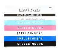 Spellbinders Craft STAX Silicone Bands Large
