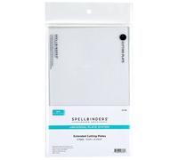 Spellbinders Cutting Plates Extended 2-pack PL123, 9.625 x 6.0625 in, Clear Polycarbonate for Die-Cutting & Embossing Folders