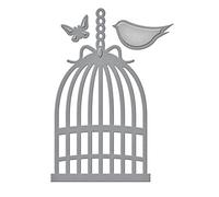 Spellbinders D-Lites Bird Cage Etched Dies, Brown