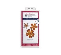 Spellbinders D-Lites Blooms Three Die, Gold