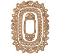 Spellbinders D-Lites Fleur De Lis DECO Die, Brown