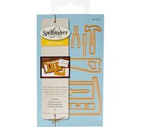 Spellbinders D-Lites Toolbox Die, Brown, 17.1 x 8.9 x 0.2 cm