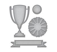 Spellbinders D-Lites Trophy Etched Dies, Brown