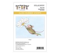 Spellbinders Daisy Cling Rubber Stamp from The Spring Collection by House-Mouse Designs, RED, ONE