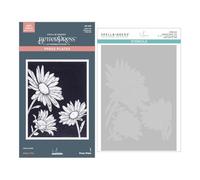 Daisy Trio BetterPress and Stencil Bundle from The Yana's Daisies Collection by Yana Smakula