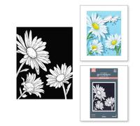 Spellbinders Daisy Trio Press Plates from The Yana's Daisies Collection by Yana Smakula
