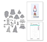 Spellbinders Dancin' Gnome, Metal