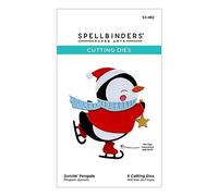 Spellbinders Dancin' Penguin Etched Dies from The Dancin' Christmas Collection