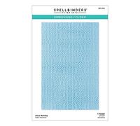 Spellbinders Deco Holiday Embossing Folder from The Sealed for Christmas Collection