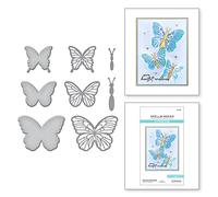 Spellbinders Delicate Butterflies, Bronze