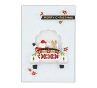 Spellbinders Die-Lites Sunday Drive with Santa - Etched Dies - Sparkling Christmas Collection Metal S3-401