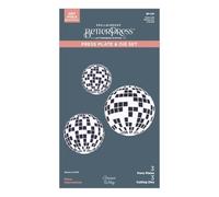 Spellbinders Disco Impressions Press Plate & Die Set from The Shine Bright Collection by Carissa Wiley