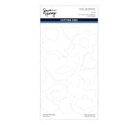 Spellbinders Easter Bunnies Etched Dies for Coordinating Stamp Set by Simon Hurley, Metal, ONE