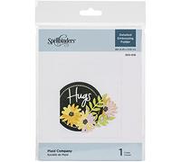 Spellbinders Embossing Folder Plaid COMP, Semi-Opaque