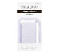 Spellbinders Emerald Cut Shaker Dome - 6 Pack