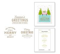 SPELLBINDERS Essential Christmas Greetings