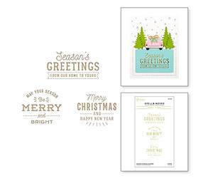 SPELLBINDERS Essential Christmas Greetings