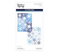 Spellbinders Etched Die by Simon Hurley-Frozen Flurries, Let It Snow, Metal, one