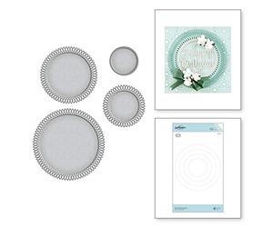Spellbinders Etched Dies by Becca Feeken-Circles- Picot Petite