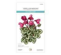 Spellbinders Etched Dies by Susan Tierney-Cockburn-Cyclamen