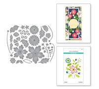 Spellbinders Etched Dies-Floral Spray