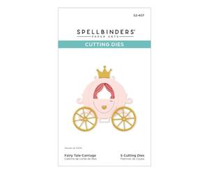 Spellbinders Etched Dies from Storytelling-Fairy Tale Carriage, one
