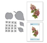 Spellbinders Etched Dies Tierney-Cockburn Hydrangea-Susan's Autumn Flora, Multi, 1 S4-1073
