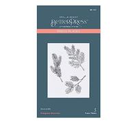 Spellbinders Evergreen Branches Press Plate from The BetterPress Christmas Collection