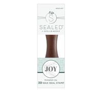 Spellbinders Evergreen Joy 3D Wax Seal Stamp from The Sealed 3D Christmas Collection