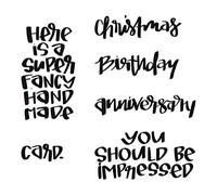 Spellbinders Fancy Stamp and Die Set, Metal, Multi-Colour, 20.2 x 14.6 x 0.7 cm