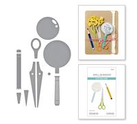 Spellbinders Field Notes Tools Etched Dies from The Field Notes Collection