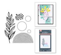 Spellbinders Flourishing BetterPress Plates from The Modern Botanicals Collection by Dina Wakley