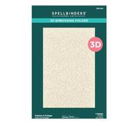Spellbinders Flowers & Foliage 3D Embossing Folder from The from The Garden Collection by Wendy Vecchi, ONE