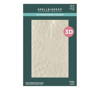 Spellbinders Fresh Picked Floral Frame 3D Embossing Folder from the Woodland Tales Collection