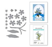 Spellbinders get-Me-Not and Ladybugs (S2-340), Metal
