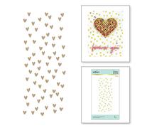 Spellbinders Glimmer Hot Foil Plate-Christmas Border Greetings