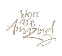 Spellbinders Glimmer Hot Foil Plate - You are Amazing