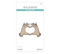 Spellbinders Heart Hands Etched Dies from The Beads of Friendship Collection