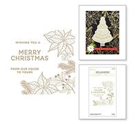 Spellbinders Holiday Florals Background